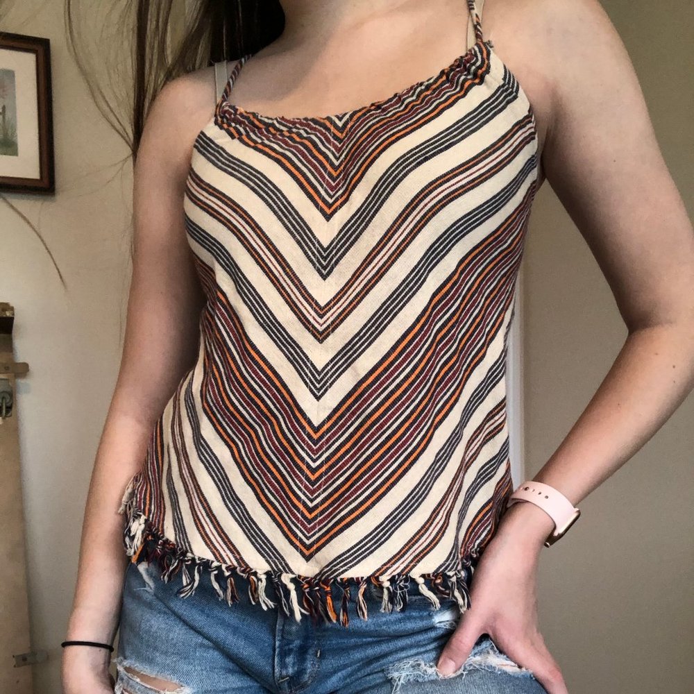 Stripped Tank Top